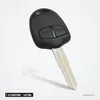 Clé télécommande 433 MHz 2/3 boutons pour Mitsubishi Lancer, Outlander, Pajero - clé à boutons, vue de face