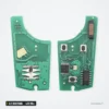 Clé télécommande 433 MHz 2/3 boutons pour Opel Astra H, Zafira B, Vectra C - circuit imprimé, face et dos
