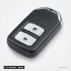 Clé télécommande 433 MHz 2 à 4 boutons pour Honda Civic, CR-V, Jazz, puce ID47 - vue de face, deux boutons