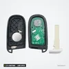 Clé télécommande 433 MHz 2 à 4 boutons pour Jeep Compass, Renegade, lame SIP22 - coque ouverte avec circuit et pile