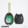 Clé télécommande 433 MHz 2 boutons pour Mini Cooper S R50, R53, puce PCF7931 - intérieur ouvert, pile ronde visible