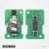 Clé télécommande 433 MHz 2 boutons pour Opel Agila, Meriva, Astra, sans puce - circuit électronique recto verso