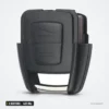 Clé télécommande 433 MHz 2 boutons pour Opel Corsa, Meriva, Combo - vue de profil, deux boutons