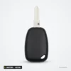 Clé télécommande 433 MHz 2 boutons pour Renault Trafic, Kangoo, puce ID46 - dos de la coque, surface lisse