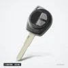 Clé télécommande 433 MHz 2 boutons pour Suzuki Swift, SX4, Alto, puce ID46 - vue de profil, lame et boutons