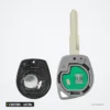 Clé télécommande 433 MHz 2 boutons pour Suzuki Swift, SX4, Alto, puce ID46 - coque ouverte, dos et circuit