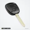 Clé télécommande 433 MHz 2 boutons pour Toyota Prado, RAV4, Kluger, lame TOY43 - vue de face, deux boutons
