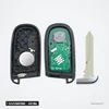 Clé télécommande 433 MHz 3/4/5 boutons pour Jeep Grand Cherokee, Dodge Journey - coque, circuit et lame séparés