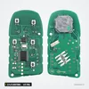 Clé télécommande 433 MHz 3/4/5 boutons pour Jeep Grand Cherokee, Dodge Journey - circuit imprimé recto et verso