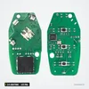 Clé télécommande 433 MHz 3/4 boutons pour Jeep Wrangler, puce PCF7939M - circuit imprimé, faces recto et verso
