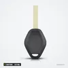 Clé télécommande 433 MHz 3 boutons pour BMW Série 3, 5, 7, X5, puce ID46 - dos de la clé, surface lisse sans circuit