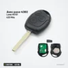 Clé télécommande 433 MHz 3 boutons pour Ford Fiesta, Focus, Mondeo, puce 4D60 - clé de biais, circuit et pile détachés