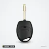 Clé télécommande 433 MHz 3 boutons pour Ford Focus, Fiesta, Mondeo, Ka - vue de profil, dos uni