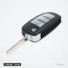Clé télécommande 433 MHz 3 boutons pour Ford Focus, Mondeo, C-Max, Fiesta - clé debout, vue de dos