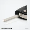 Clé télécommande 433 MHz 3 boutons pour Ford Focus, Mondeo, lame HU101/FO21 - lame sortie, clé tenue en biais