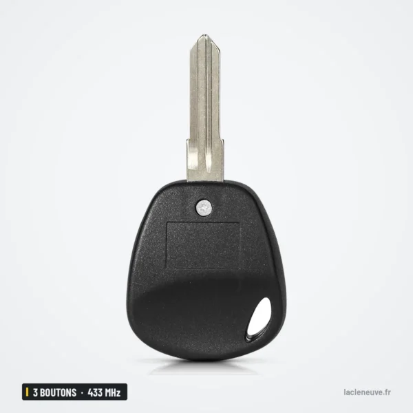 Clé télécommande 433 MHz 3 boutons pour Lada Granta, Vesta, Kalina, puce ID46 - clé à lame, tête lisse sans bouton
