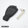 Clé télécommande 433 MHz 3 boutons pour Mercedes-Benz Classe C, E, S, ML - clé avec lame détachée à côté