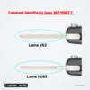 Clé télécommande 433 MHz 3 boutons pour Peugeot 208, 2008, 308, puce ID46 - comparaison de deux lames différentes