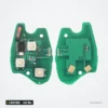 Clé télécommande 433 MHz 3 boutons pour Renault Twingo, Dacia Duster, Sandero - circuit électronique en gros plan