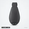 Clé télécommande 433 MHz 4 à 5 boutons pour Dodge Dart, puce ID46 - coque vierge en forme de goutte