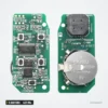 Clé télécommande 433 MHz 5 boutons pour Land Rover Discovery 4, Freelander 2 - circuit imprimé avec pile bouton