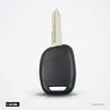 Clé télécommande 433 MHz pour Renault Clio, Twingo, Kangoo, Master, puce ID46 - clé fixe de profil avec lame