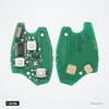 Clé télécommande 433 MHz pour Renault Twingo, Dacia Duster, Logan - deux faces du circuit imprimé avec composants
