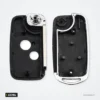 Clé télécommande 433 MHz pour Toyota Prado 120, RAV4, puce TOY43 - coque ouverte en deux parties, vide à l'intérieur