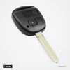Clé télécommande 433 MHz pour Toyota Prado 120, RAV4, puce TOY43 - vue de face, boutons verrouillage et déverrouillage
