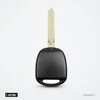 Clé télécommande 433 MHz pour Toyota Prado 120, RAV4, puce TOY43 - lame seule, sans bouton ni coque