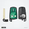 Clé télécommande intelligente 3 boutons pour BMW X5, X6, Z4, Série 1 - lame et pile détachées, pièces séparées