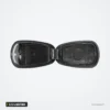 Coque de clé 2/3/4 boutons pour Hyundai Elantra, Sonata, Kia Carens - coque ouverte, intérieur du boîtier visible