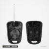Coque de clé 2/3 boutons pour Chevrolet Aveo, Cruze, Malibu, Sonic, lame HU100 - coque ouverte en deux parties, lame séparée