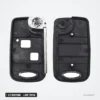 Coque de clé 2/3 boutons pour Lexus ES300, GS300, LS400, RX300, lame TOY48 - coque ouverte, deux faces vides