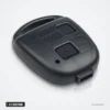 Coque de clé 2/3 boutons pour Lexus RX300, ES300, Toyota RAV4, Land Cruiser - boîtier incliné, deux boutons visibles