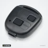 Coque de clé 2/3 boutons pour Lexus RX300, ES300, Toyota RAV4, Land Cruiser - boîtier vu de face, boutons au centre