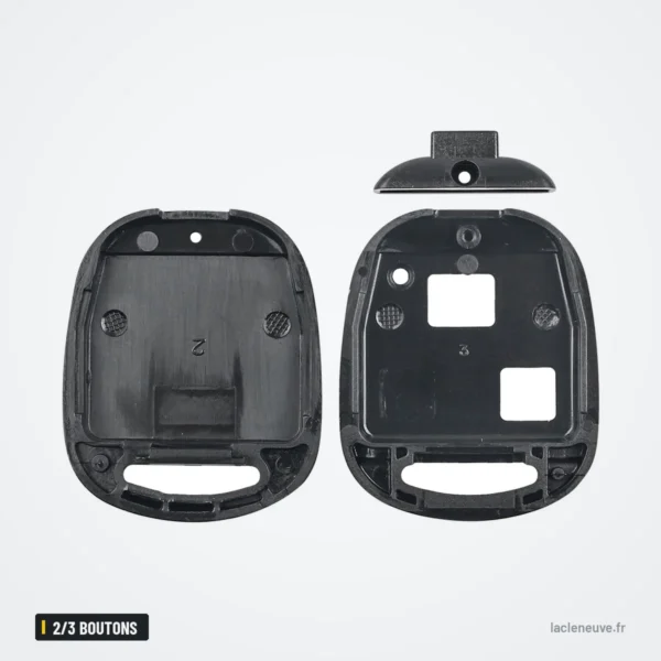 Coque de clé 2/3 boutons pour Lexus RX300, ES300, Toyota RAV4, Land Cruiser - boîtier ouvert, deux parties séparées
