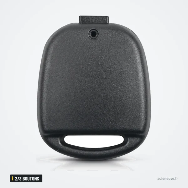 Coque de clé 2/3 boutons pour Lexus RX300, ES300, Toyota RAV4, Land Cruiser - dos du boîtier, surface lisse