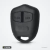 Coque de clé 2/3 boutons pour Mitsubishi Lancer, Outlander, Grandis - vue de face, boutons de verrouillage