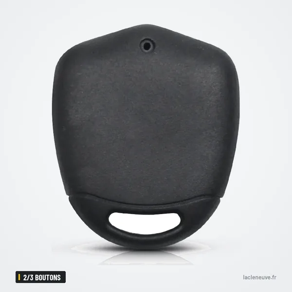 Coque de clé 2/3 boutons pour Mitsubishi Lancer, Outlander, Grandis - dos de la coque, surface lisse