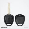 Coque de clé 2/3 boutons pour Mitsubishi Outlander, Pajero, Lancer, MIT8/MIT11 - coque ouverte, face et dos séparés