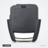 Coque de clé 2/3 boutons pour Opel Astra, Vectra, Zafira, Insignia - dos de la coque, trappe à pile ouverte