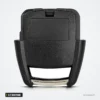 Coque de clé 2/3 boutons pour Opel Astra, Zafira, Vectra, Chevrolet Cruze - dos de la coque, vue rapprochée et unie