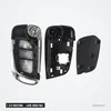Coque de clé 2/3 boutons pour Peugeot 207, 307, Citroën C3, C5, lame HU83/VA2 - pièces détachées, vue éclatée