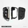 Coque de clé 2/3 boutons pour Peugeot 307, Citroën C4, C5, lame HU83/VA2 - coque démontée en trois parties