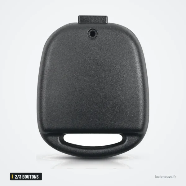 Coque de clé 2/3 boutons pour Toyota Camry, Corolla, Lexus RX, IS200 - dos de la télécommande, vue unie
