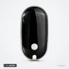 Coque de clé 2 à 4 boutons pour BMW, Mercedes-Benz, style BGA - vue de profil, finition brillante