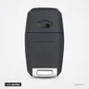 Coque de clé 2 à 4 boutons pour Kia Sportage, Ceed, Rio, Sorento - vue de dos, coque lisse