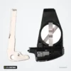 Coque de clé 2 à 4 boutons pour Mercedes-Benz B, C, E, ML, S, Vito 639 - coque ouverte avec lame interne visible