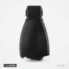 Coque de clé 2 à 4 boutons pour Mercedes-Benz B, C, E, ML, S, Vito 639 - dos lisse de la coque, sans bouton